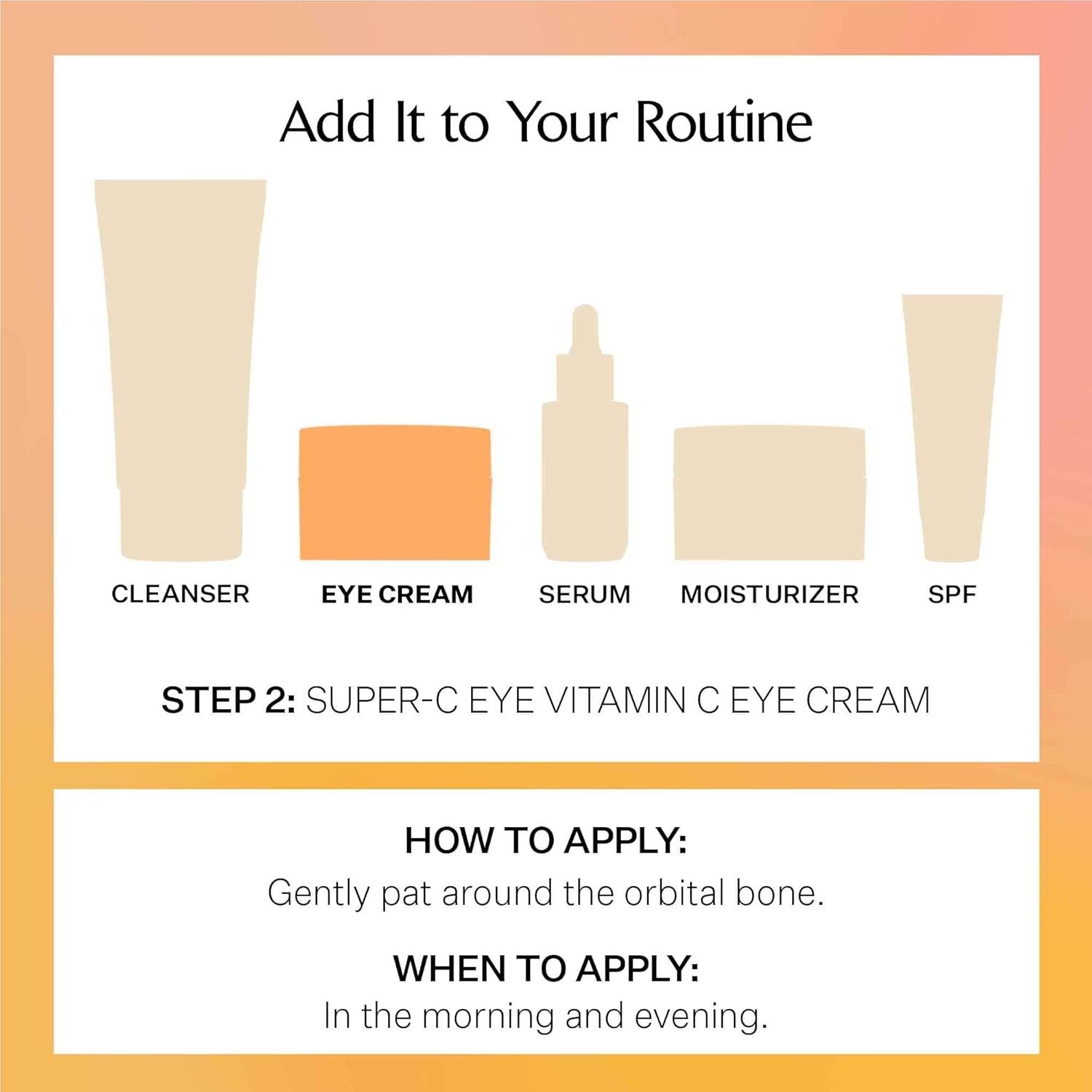 image:imageStriVectin SuperC Eye Vitamin C Eye Cream Brightening and Firming Boost Skin Dullness with Hyaluronic Acid051 Ounce Pack of 1