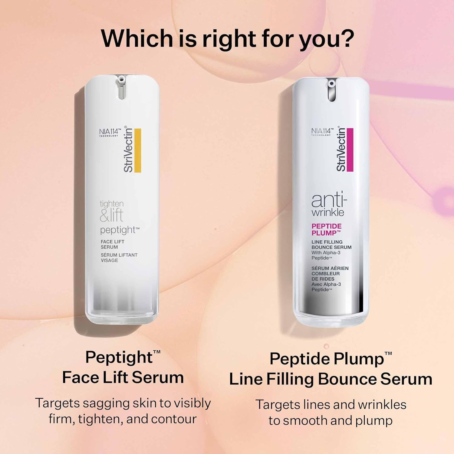 image:imageStriVectin Tighten amp Lift Peptight Face Lift Serum with Tightening amp Brightening Peptides for WrinklesPeptight Face Lift Serum 30 ml