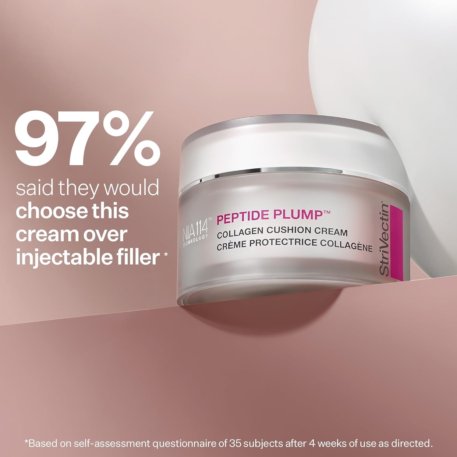 image:imageStriVectin AntiWrinkle Peptide Plump Line Filling Bounce Face Serum with Ceramides amp Peptides for Firm Skin and Less Wrinkles amp Fine Lines17 Ounce Pack of 1