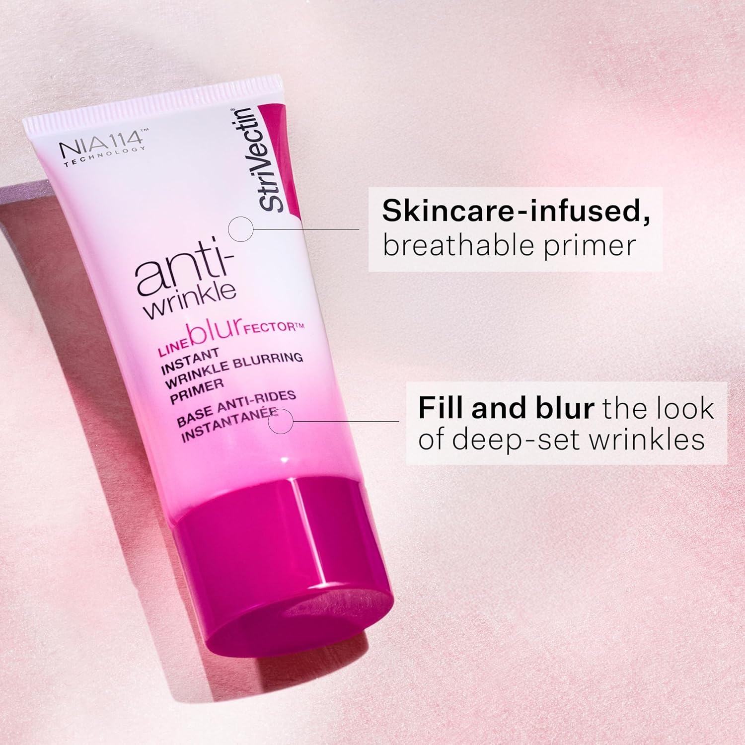 image:imageStriVectin Line BlurFector Instant Wrinkle Blurring Primer skin primer to help blur and fill the look of wrinkles makeup primer for smooth skin 1 oz