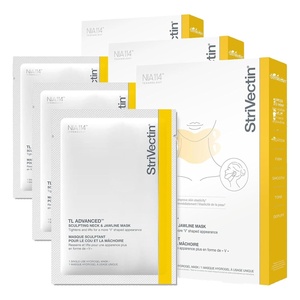 image:imageStriVectin TL Advanced Sculpting Neck amp Jawline Mask Smoothing AntiAging 1 SingleUse Hydrogel Mask Pack of 31 Count Pack of 3